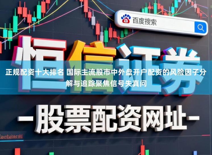 正规配资十大排名 国际主流股市中外盘开户配资的风险因子分解与追踪聚焦信号失真问