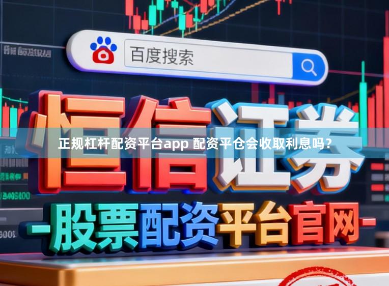 正规杠杆配资平台app 配资平仓会收取利息吗？
